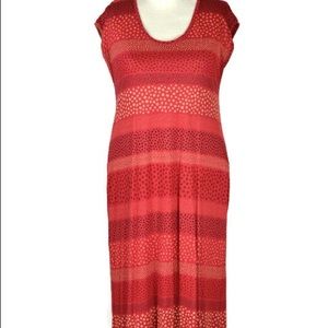 Gudrun Sjoden size M Red Cap Long Dress w/ Pocket